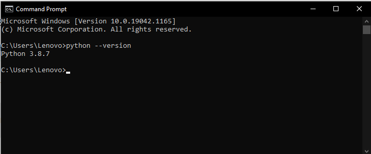 Python Version Check