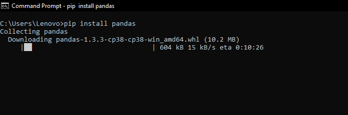 read a text file using pandas